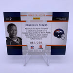 Demaryius Thomas 2010 Panini Threads Rookie Collection #'d /299