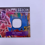 Obi Toppin 2020 Court Kings Rookie Impressions Relic