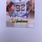 Jamaal Anderson 2007 Fleer Ultra Rookie Auto #'d /199