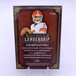 DJ Uiagalelei 2022 Leaf Draft Ultimate Leadership Auto