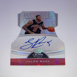 Jalen Rose 2019 Crown Royale Royal Signatures #’d 20/49