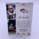 Wes Welker 2013 Donruss Elite Playmakers #’d 40/49