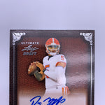 DJ Uiagalelei 2022 Leaf Draft Ultimate Leadership Auto