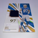 Joey Bosa 2021 Immaculate Collection Game Gear #’d 23/97