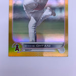 Shohei Ohtani 2022 Topps Gold Foil