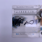 DeAngelo Williams 2009 Prestige Preferred Auto #’d 39/50