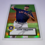 Justin Verlander 2019 Topps High Tek Green Parallel #’d 91/150