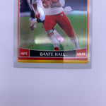 Donte Hall 2004 Fleer inScribed Names of the Game Relic