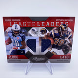 Chris Johnson/Steven Jackson 2010 Prestige Dual Relic #’d /250