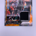 Jarrett Allen 2021 Prizm Sensational Swatches Orange Cracked Ice