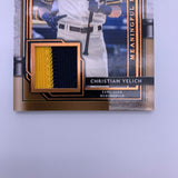 Christian Yelich 2021 Museum Collection Meaningful Materials #’d 31/35