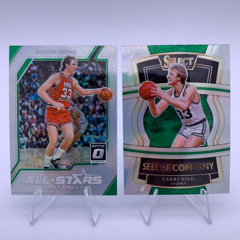 Larry Bird Panini Optic/Select Silver Prizm Lot