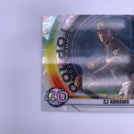 CJ Abrams 2020 Bowman Chrome Top 100 Atomic Refractor #’d 134/150