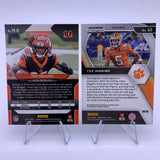 Tee Higgins Panini Prizm Black & White Sparkle Bundle