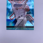 Carlos Correa 2022 Topps Finest Blue Vapor Refractor #’d 241/250