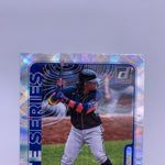 Ronald Acuña Jr 2021 Donruss Elite Series Silver /349 + Unleashed Esher Squares