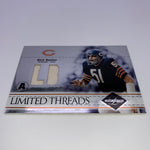 Dick Butkus 2004 Leaf Limited Limited Threads Dual Relic #’d 42/50