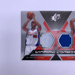 Elton Brand/Corey Maggette 2005 SPx Winning Combos