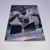 Elvis Dumervil 2015 Spectra Sunday Best Relic Silver Prizm #’d 108/199