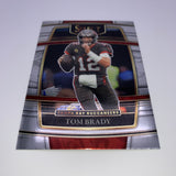 Tom Brady 2021 Select Red Yellow Die Cut Bundle