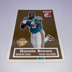 Ronnie Brown 2007 Leaf Rookies & Stars Standing Ovation Relic #’d 230/250