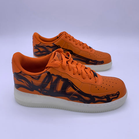 Nike Air Force 1 ‘07 QS “Orange Skeleton”