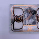 Chris Sale 2015 Topps Museum Primary Pieces Quad Relic #’d 41/75