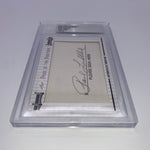 Paul Lindblad 2013 Leaf  Pride of the Yankees Auto #’d 01/10