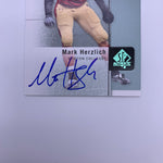 Max Herzlich 2011 SP Authentic Rookie Autograph