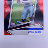 Ceedee Lamb 2021 Rookies & Stars Red Blue Holo #’d 21/35