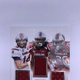 Clowney/Davis/Shaw 2015 National Treasures Triple Relic #’d 25/99