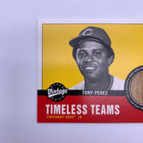 Tony Perez 2001 Upper Deck Vintage Bat Relic