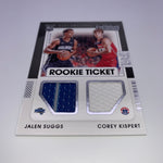 Jalen Suggs Corey Kispert 2021 Contenders Rookie Dual Swatches