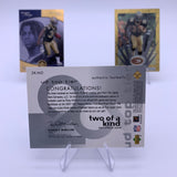 Ricky Williams/Deuce McAllister 2001 Upper Deck Two of a Kind Dual Relic