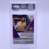 PSA 10 Anthony Davis 2019 Mosaic Red Mosaic Prizm