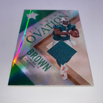 Ronnie Brown 2007 Leaf Rookies & Stars Standing Ovation Relic #’d 230/250