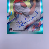 Rafael Marchan 2021 Topps Chrome RC Auto Teal #’d 161/199