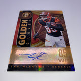 Tee Higgins 2021 Gold Standard Golden Gloves Auto #’d /99