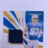 Joey Bosa 2021 Immaculate Collection Game Gear #’d 23/97