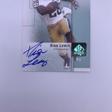 Dion Lewis Upper Deck SP Authentic RC Auto