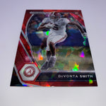 DeVonta Smith 2021 Prizm RC Red Cracked Ice