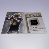 Joe Horn 2006 UD Rookie Debut Star Materials/Refractor Lot