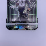 Ryan Tannehill 2020 Obsidian Tunnel Vision Die Cut #'d 02/15