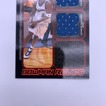 Antawn Jamison 2006 Bowman Dual Relic #’d /249