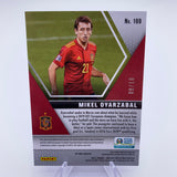 Mikel Oyarzabal 2020-21 Mosaic Euro Gold Fluorescent #’d 09/10