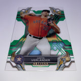 Justin Verlander 2019 Topps High Tek Green Parallel #’d 91/150