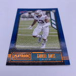 Gabriel Davis 2020 Playbook RC Bronze + 2021 Playbook Game Day Materials