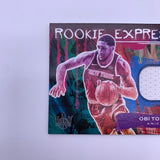 Obi Toppin 2020 Court Kings Rookie Impressions Relic