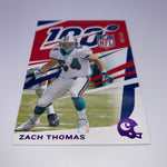 Zach Thomas 2019 Chronicles 100 #’d /49