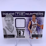 Steve Nash 2012 Prestige Inside The Numbers Relic